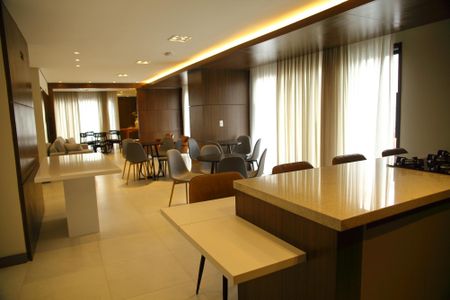 Apartamento para alugar com 58m², 2 quartos e 1 vagaÁrea comum - Salão de festas