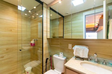 Apartamento para alugar com 120m², 3 quartos e 2 vagasBanheiro da Suíte 2