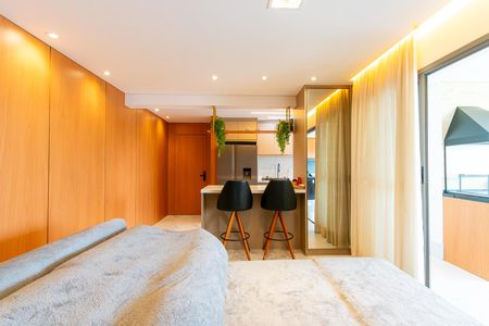 Sala de apartamento à venda com 3 quartos, 120m² em Jardim Teresa, São Paulo