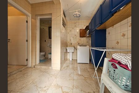 Área de Serviço de casa à venda com 3 quartos, 129m² em Campo Belo, São Paulo