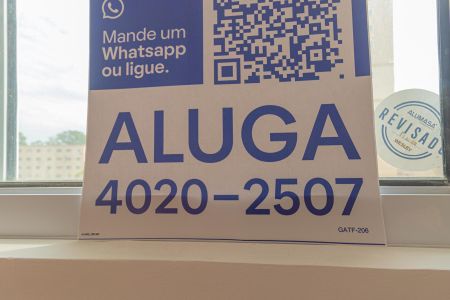 Apartamento para alugar com 44m², 2 quartos e 1 vagaPlaca