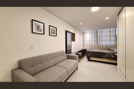 Sala/Quarto de apartamento para alugar com 1 quarto, 37m² em Barra Funda, São Paulo