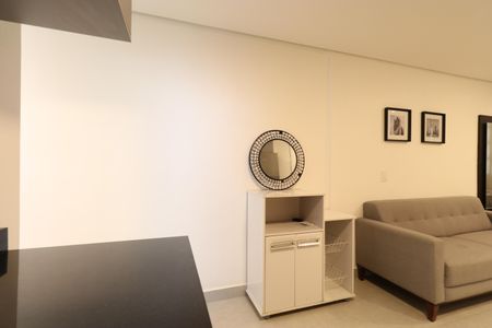 Cozinha  de apartamento à venda com 1 quarto, 37m² em Barra Funda, São Paulo