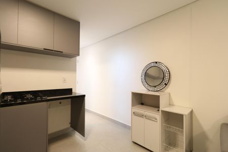 Cozinha  de apartamento à venda com 1 quarto, 37m² em Barra Funda, São Paulo