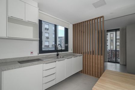 Sala / Quarto / Cozinha de apartamento para alugar com 1 quarto, 30m² em Independência, Porto Alegre