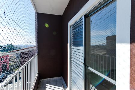 Varanda da Suíte de apartamento para alugar com 1 quarto, 60m² em Parque Continental Ii, Guarulhos