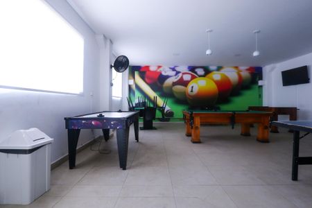 Apartamento para alugar com 42m², 2 quartos e 1 vagaSalão de jogos