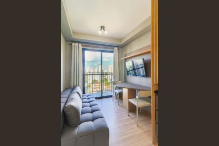 Studio para alugar com 32m², 1 quarto e sem vaga Studio para alugar com 32m², 1 quarto e sem vagaSala