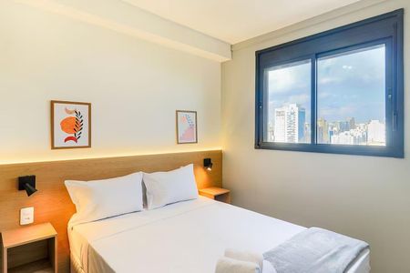 Studio para alugar com 32m², 1 quarto e sem vaga Studio para alugar com 32m², 1 quarto e sem vagaQuarto