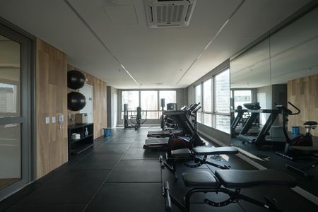 Studio para alugar com 27m², 1 quarto e sem vagaAcademia