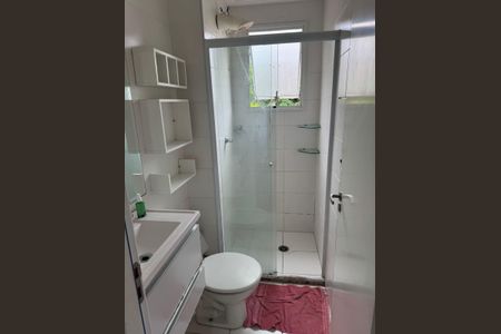 Banheiro de apartamento para alugar com 2 quartos, 47m² em Jardim Helga, São Paulo
