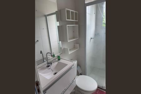 Banheiro de apartamento para alugar com 2 quartos, 47m² em Jardim Helga, São Paulo