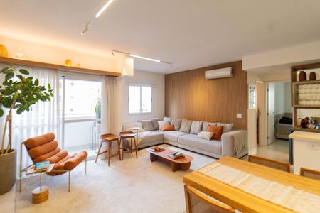 Apartamento à venda com 76m², 2 quartos e 2 vagasSala