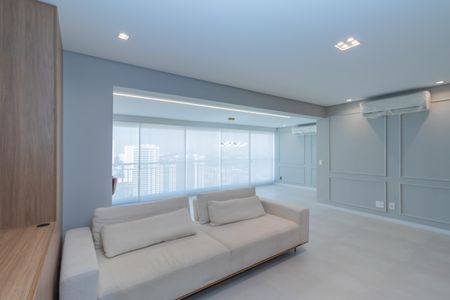 Sala de apartamento para alugar com 3 quartos, 127m² em Vila Anastácio, São Paulo