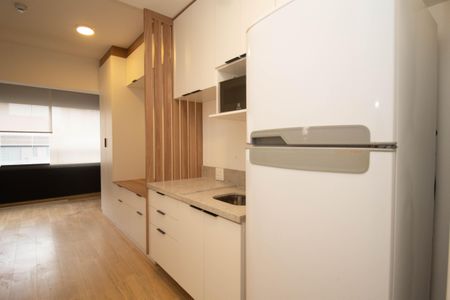 Studio para alugar com 23m², 1 quarto e sem vagaCozinha