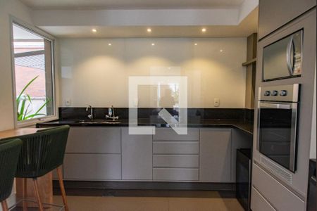 Studio para alugar com 32m², 1 quarto e sem vagaÁrea Gourmet