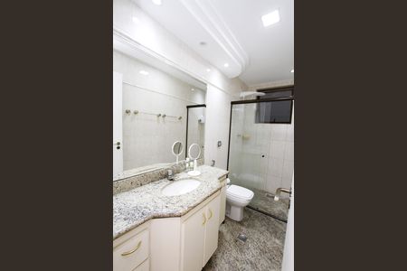 Banheiro da Suíte de apartamento à venda com 3 quartos, 107m² em Buritis, Belo Horizonte