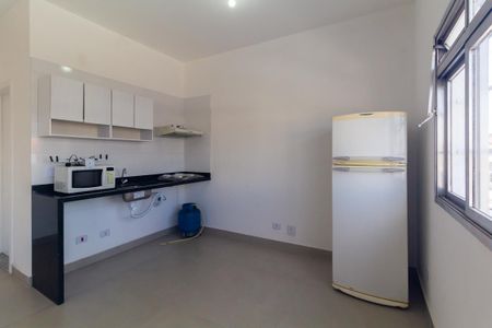 Cozinha de apartamento para alugar com 1 quarto, 31m² em Chácara Mafalda, São Paulo