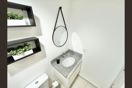 Apartamento à venda com 31m², 1 quarto e sem vagaBanheiro da Suíte