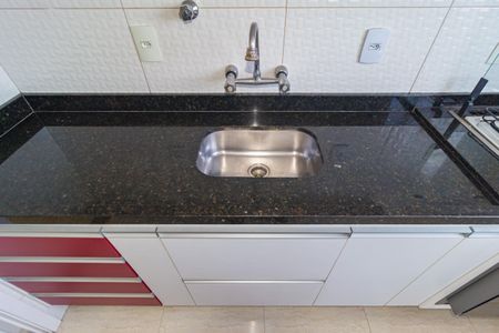 Apartamento para alugar com 55m², 2 quartos e 1 vagaDetalhe - Cozinha