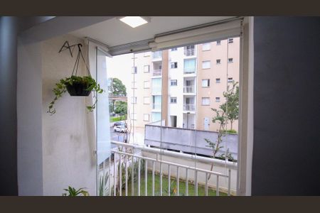 Varanda da Sala de apartamento à venda com 2 quartos, 56m² em Vila Ema, São Paulo