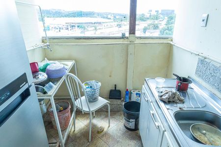 Cozinha de kitnet/studio para alugar com 1 quarto, 30m² em Canaa, Belo Horizonte