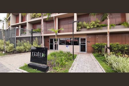 Apartamento à venda com 64m², 2 quartos e 2 vagasFachada e portaria