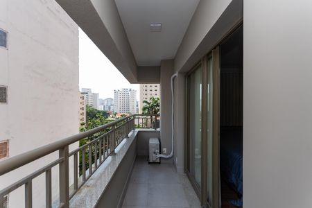 Studio à venda com 43m², 1 quarto e sem vagaVaranda