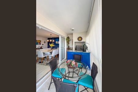 Varanda gourmet de apartamento à venda com 3 quartos, 120m² em Bosque da Saúde, São Paulo