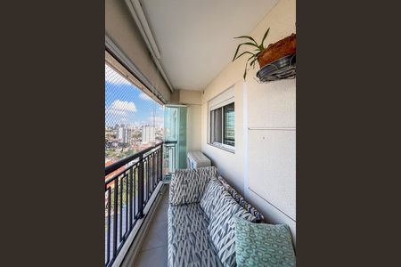 Varanda gourmet de apartamento à venda com 3 quartos, 120m² em Bosque da Saúde, São Paulo