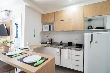 Studio para alugar com 25m², 1 quarto e sem vagaCozinha