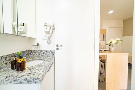 Studio para alugar com 25m², 1 quarto e sem vagaBanheiro