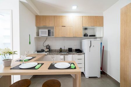 Studio para alugar com 25m², 1 quarto e sem vagaCozinha