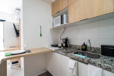 Studio para alugar com 25m², 1 quarto e sem vagaCozinha