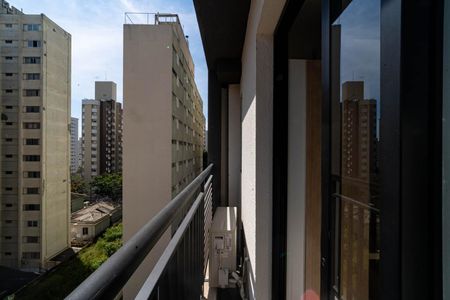 Studio para alugar com 25m², 1 quarto e sem vagaSacada