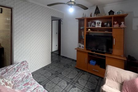 Sala de apartamento para alugar com 2 quartos, 59m² em Aparecida, Santos