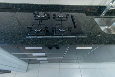 Apartamento para alugar com 76m², 2 quartos e 1 vagaCozinha e Área de Serviço