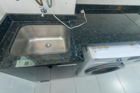 Apartamento para alugar com 76m², 2 quartos e 1 vagaCozinha e Área de Serviço