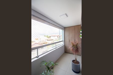 Varanda da Sala de apartamento à venda com 2 quartos, 69m² em Alvorada, Contagem