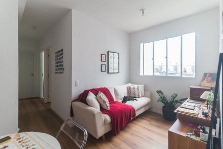 Sala de apartamento para alugar com 2 quartos, 47m² em Vila Monteiro, Poá