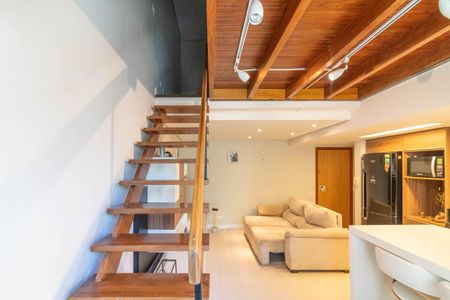 Sala de apartamento à venda com 1 quarto, 50m² em Itaim Bibi, São Paulo