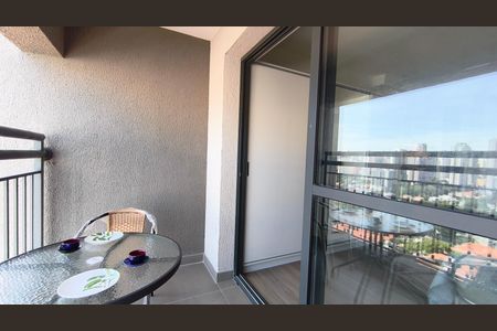 Apartamento para alugar com 25m², 1 quarto e sem vagaVaranda