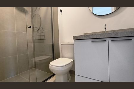 Banheiro de apartamento para alugar com 1 quarto, 25m² em Ipiranga, São Paulo