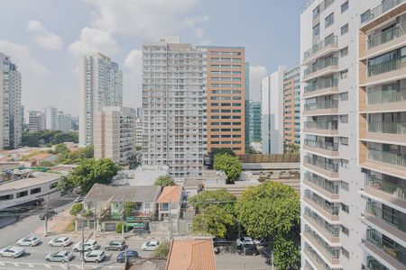 Vista da Varanda de kitnet/studio para alugar com 1 quarto, 28m² em Pinheiros, São Paulo