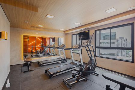 Studio à venda com 28m², 1 quarto e sem vagaAcademia