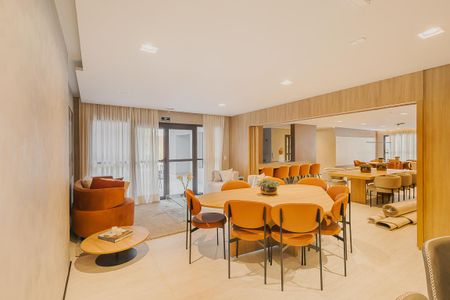 Studio à venda com 28m², 1 quarto e sem vagaSalão de Festas