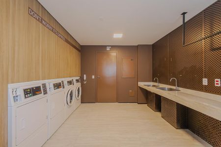 Studio à venda com 28m², 1 quarto e sem vagaLavanderia