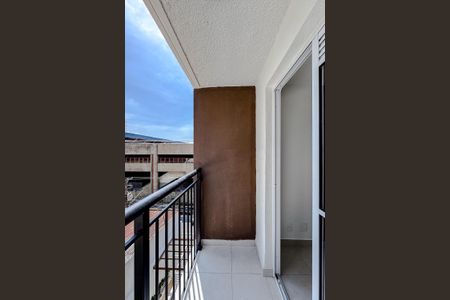 Varanda da Sala de apartamento para alugar com 1 quarto, 27m² em Brás, São Paulo