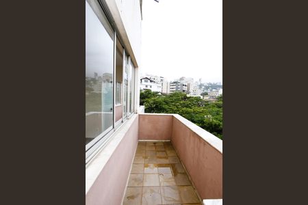 Varanda da Sala de apartamento à venda com 4 quartos, 288m² em Santa Lúcia, Belo Horizonte