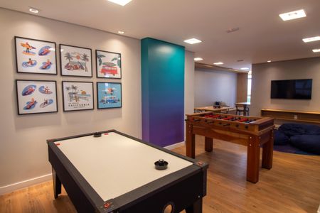 Apartamento à venda com 59m², 2 quartos e 1 vaga Apartamento à venda com 59m², 2 quartos e 1 vagaÁrea comum - Sala de Jogos